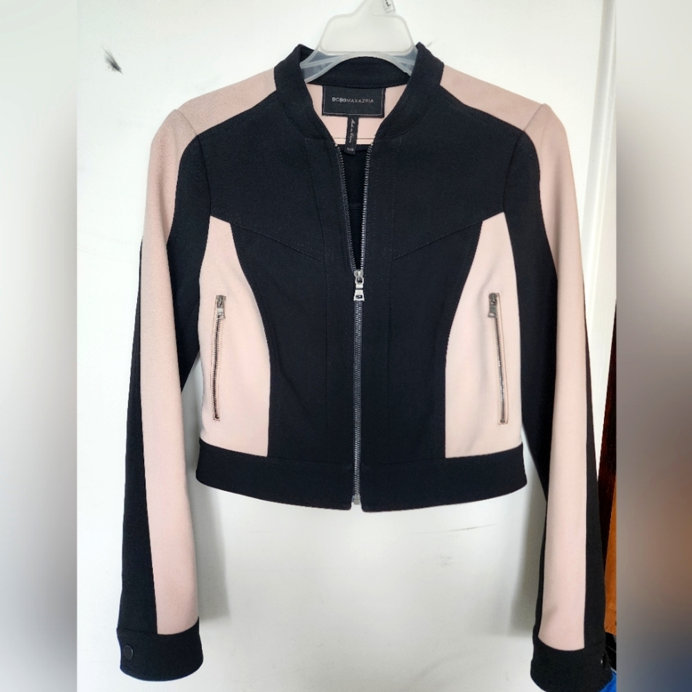 BCBG CROP JACKET